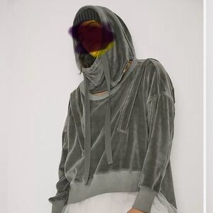 Nicholas K for Free People Mika Velvet Hoodie